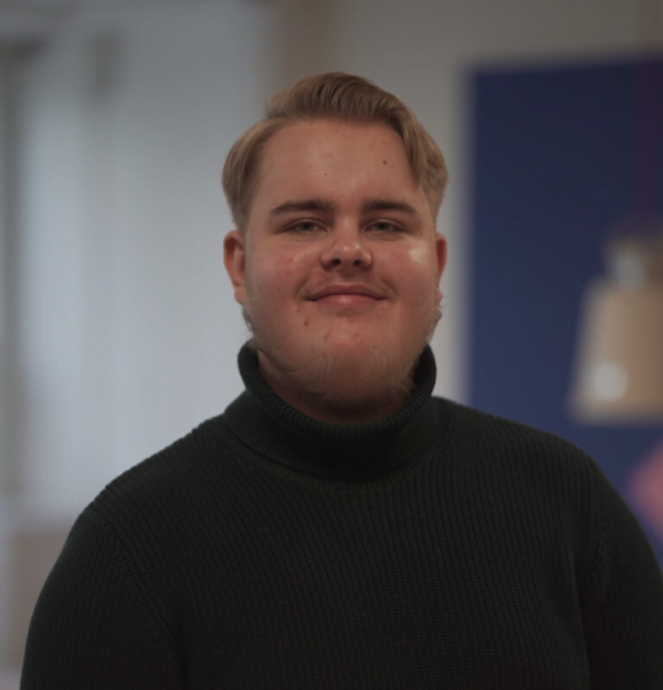 Porträttbild på elev.