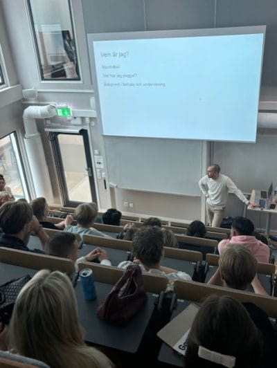 Föreläsning.