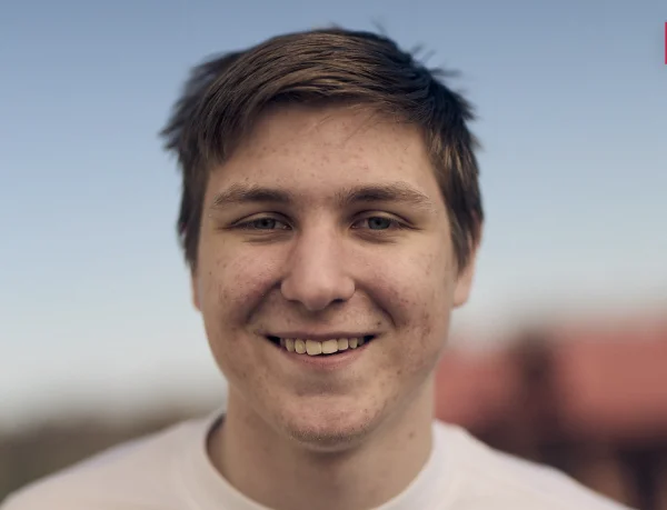 Porträttbild på elev.