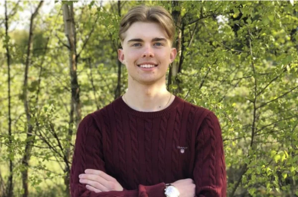 Porträttbild på elev.